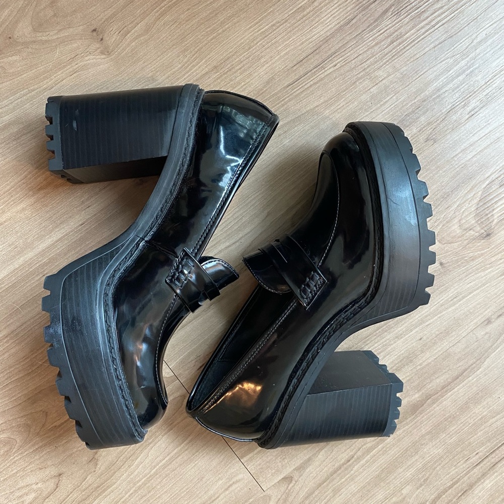 Madden girl platform loafers